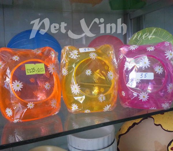 Nhà tắm hình đầu gấu cho hamster