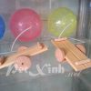 bập bênh hình bánh xe cho hamster