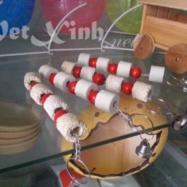 móc khóa đá mài răng hamster
