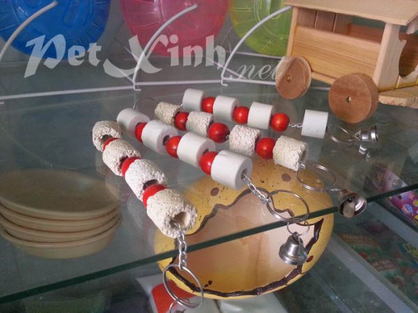 móc khóa đá mài răng hamster