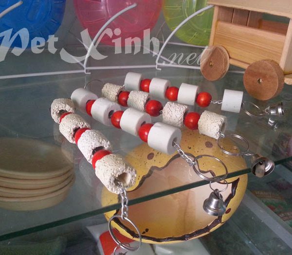 móc khóa đá mài răng hamster