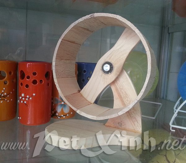 Wheel hamster đế tròn