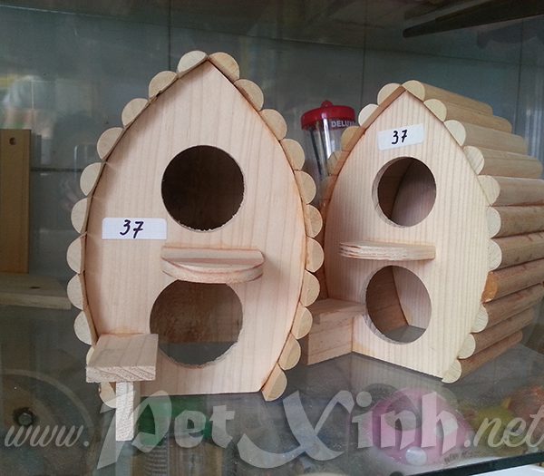 Nhà cho hamster kiểu dáng nhà chim bồ câu