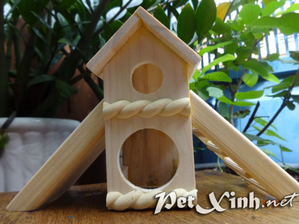 Nhà gỗ cầu tuột 1