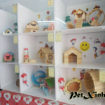chuồng nhím kiểng hamster bằng laphong mica