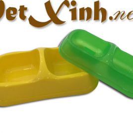 Chén ăn đôi nhiều màu