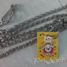 Dây xích dắt chó inox
