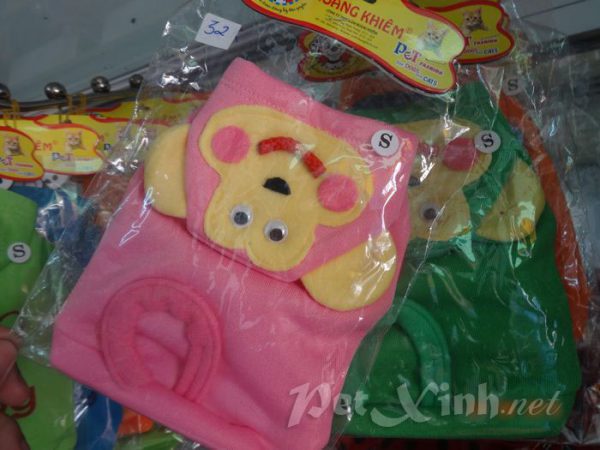 áo chó mèo hình khỉ