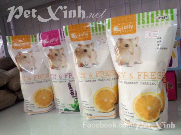 Cát tắm cao cấp cho hamster