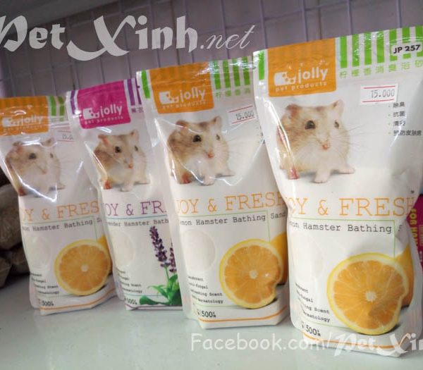 Cát tắm cao cấp cho hamster