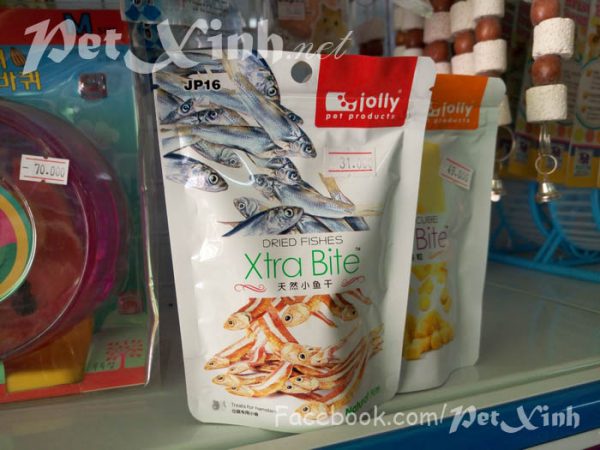 thức ăn dặm cá khô cho hamster