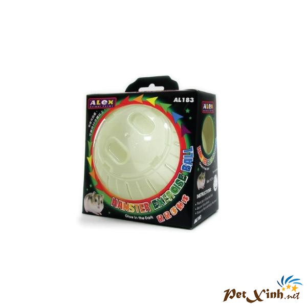 Bóng Chạy Hamster Trắng Trong 5.5"
