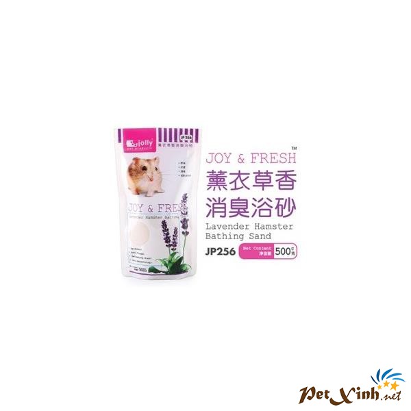 Cát Tắm Khử Mùi Hương Lanvender 500g