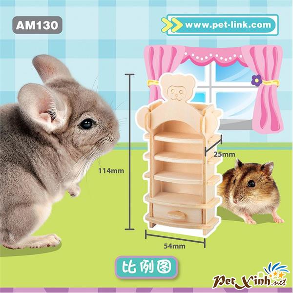 Nhà Ngủ Gỗ Lắp Ráp Kiêm Mài Răng