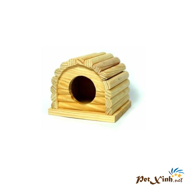Nhà Gỗ Hình Vòng Cung Cho Hamster