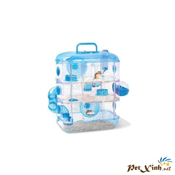 Lâu Đài Pha Lê Xanh 3 Tầng