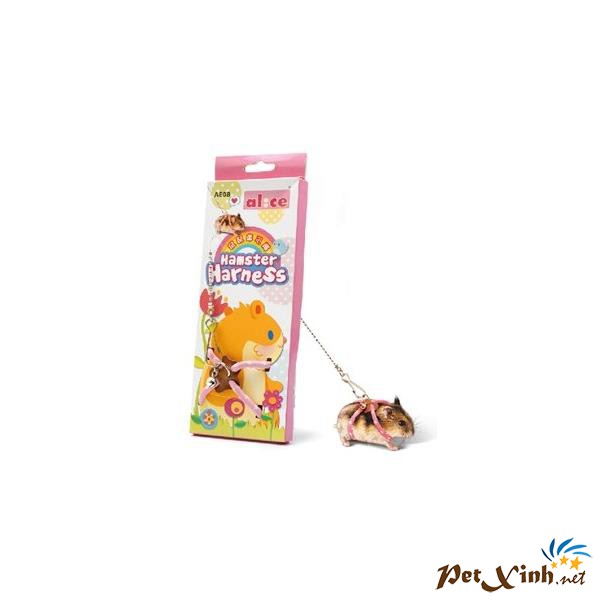Dây Dắt Hamster Màu Hồng