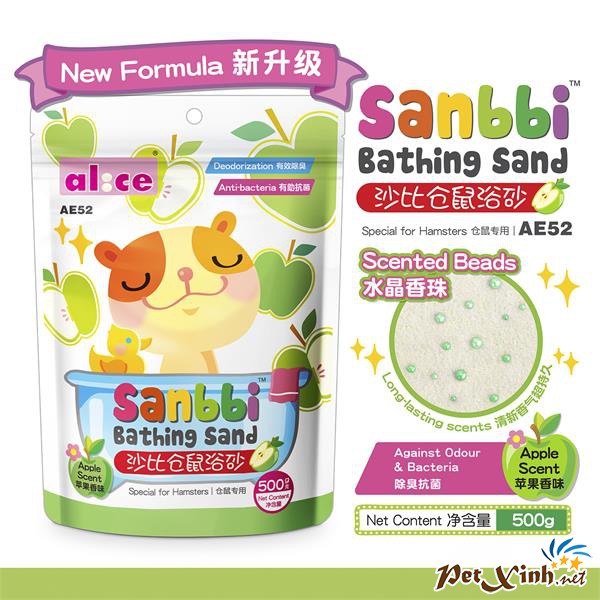 Cát Tắm Hamster 500g - Hương Táo