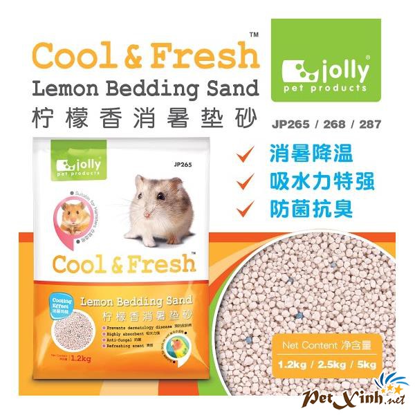 Cát Lót Giải Nhiệt Hương Chanh Cho Hamster 2.5kg