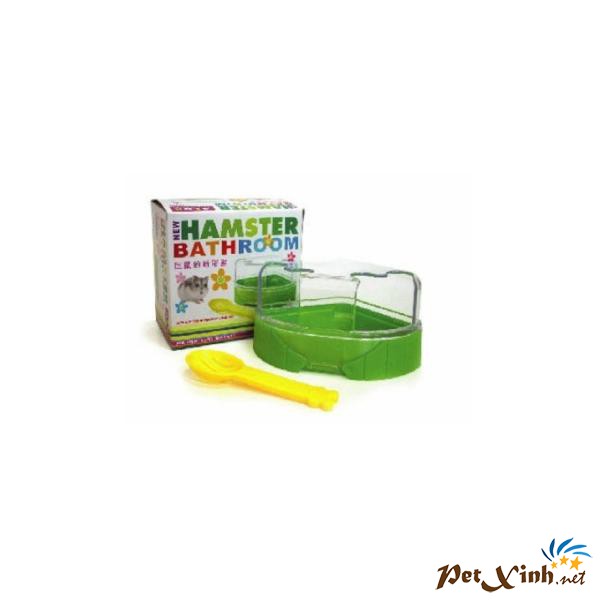 Phòng Tắm Hamster Xanh Lá