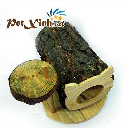 Nhà khúc cây hình tai mèo