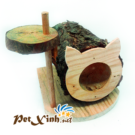 Nhà khúc cây hình tai mèo