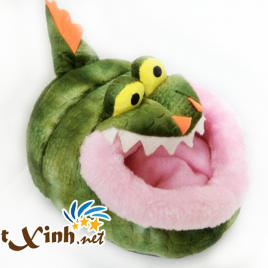 nhà ngủ cho sóc hình cá sấu