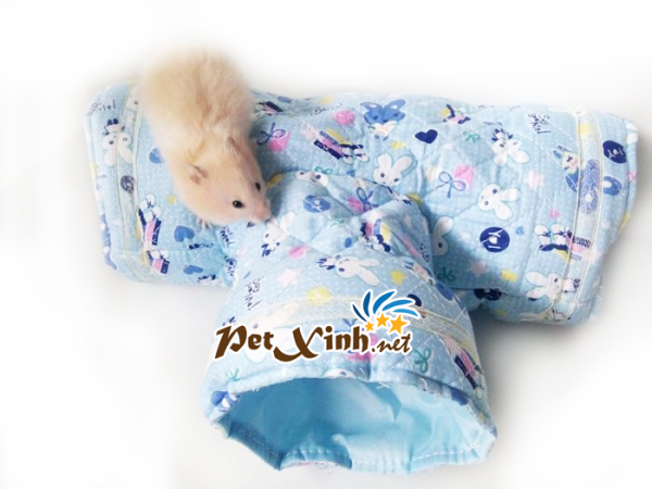 Ống chui vải (màu xanh) 1