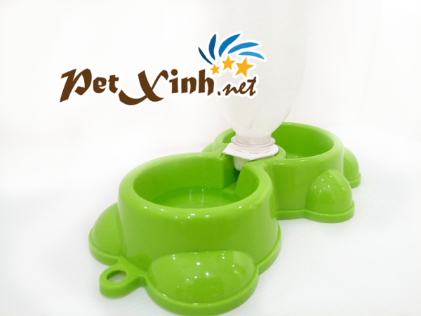 chén ăn bình nước tự động