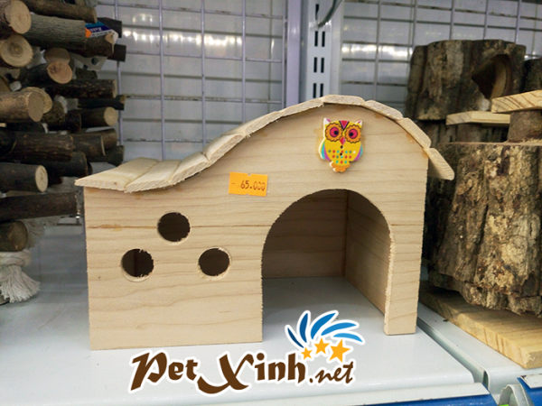 nhà gỗ cho nhím thỏ bọ