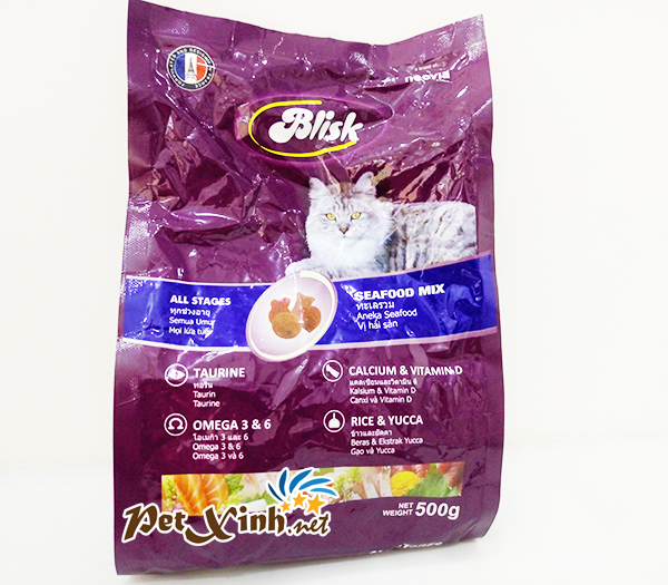 thức ăn cho mèo Blisk