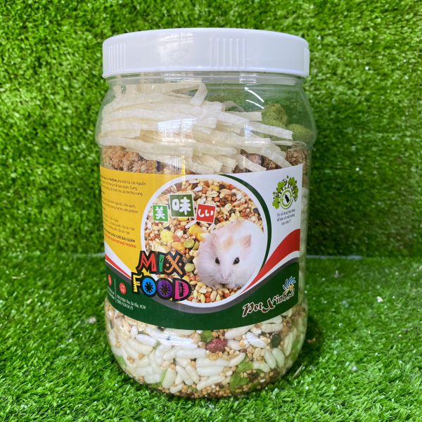 ngũ cốc thần thành thức ăn cho hamster