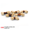 Xương gặm cho chó SnackInu Nơ mini hương sữa quấn gà 2
