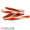 Xương gặm cho chó Snack Inu Que da gà trộn rau củ cao cấp 2