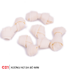 Xương gặm cho chó Snack Inu Xương nơ da bò mini 2