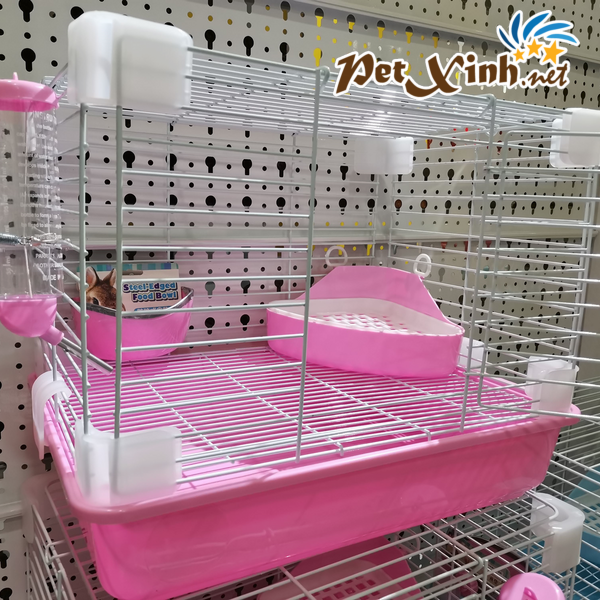 lồng inox cao cấp hồng