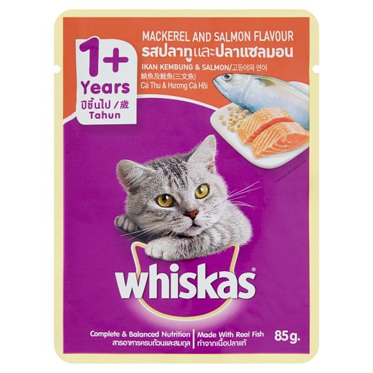 Pate Cho Mèo Lớn Whiskas Vị Cá Hồi