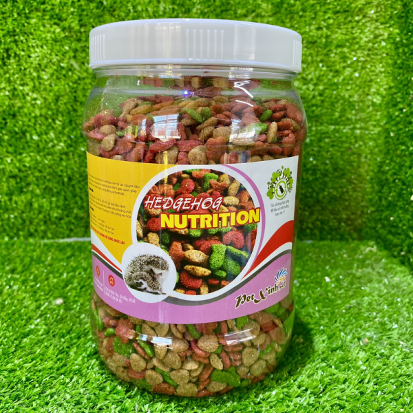 thức ăn cho nhím hũ 700g