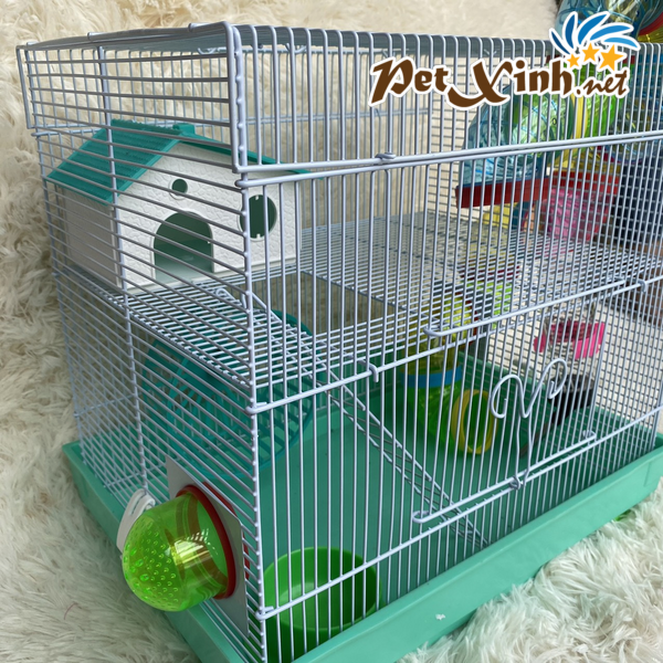 Lồng hamster ống nối
