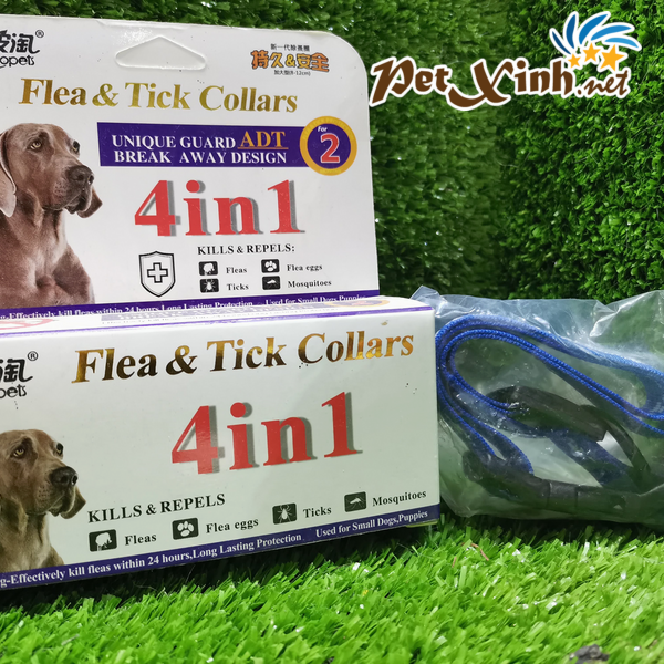 Vòng cổ trị ve 4in1