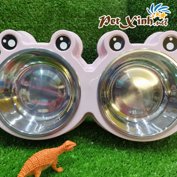 Chén inox hình ếch
