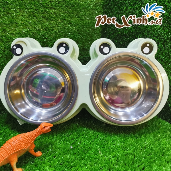 Chén inox hình ếch