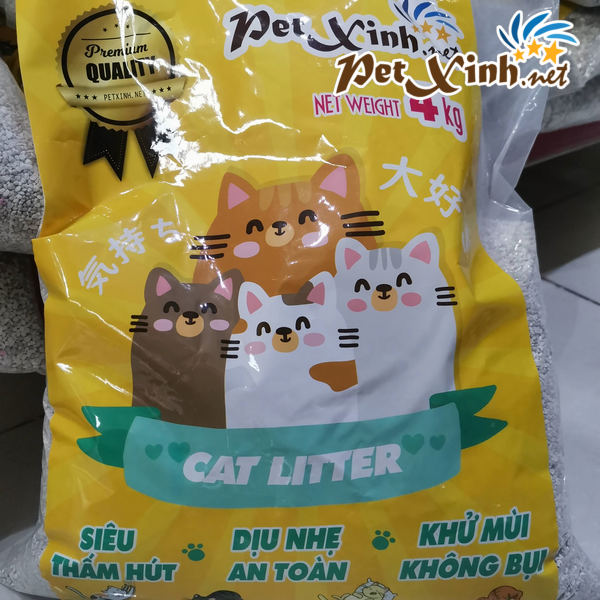 Cát vệ sinh cho Mèo hiệu PetXinh