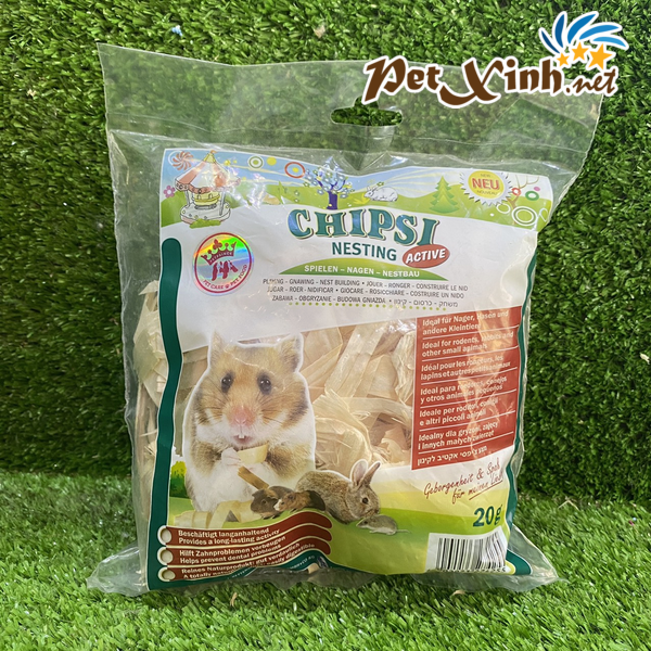 Lót ổ cho hamster Chipsi