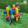 Khối gỗ sắc màu