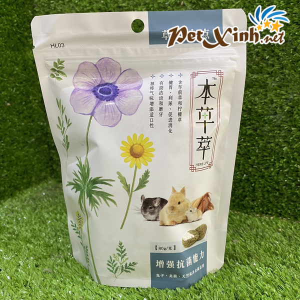 Thức ăn thỏ bọ ngừa bệnh từ thảo mộc