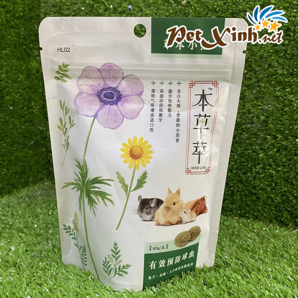 Thức ăn thỏ bọ ngừa bệnh từ thảo mộc