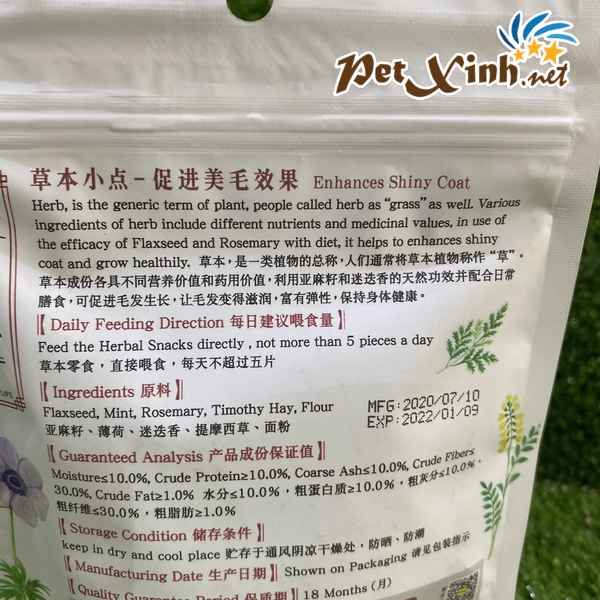 Thức ăn thỏ bọ ngừa bệnh từ thảo mộc