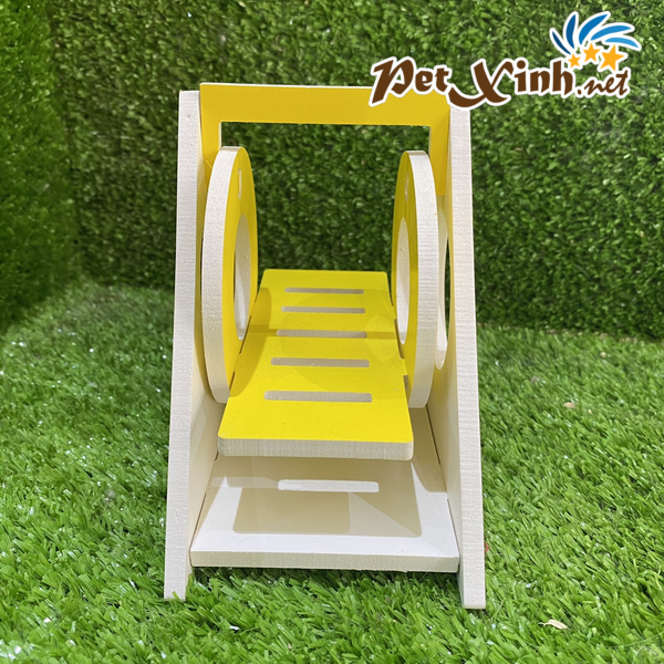 Xích đu gỗ ghép