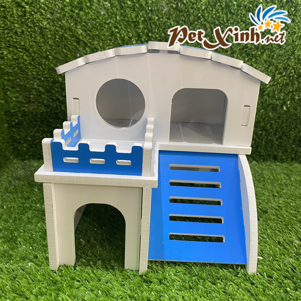 Nhà hai tầng gỗ ghép